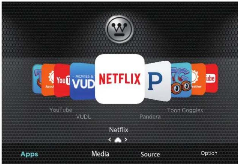 WESTINGHOUSE WD70UB4580 - Apps - 1