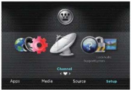WESTINGHOUSE WD70UB4580 - Navigating the Setup Settings - 2