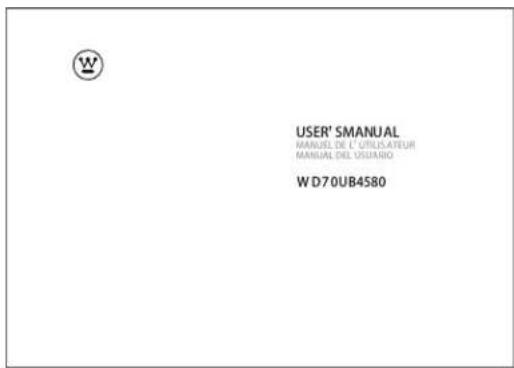 WESTINGHOUSE WD70UB4580 - Support - 1