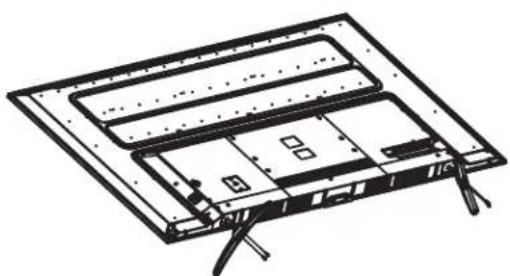 WESTINGHOUSE WD70UB4580 - Installation du socle - 1