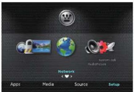 WESTINGHOUSE WD70UB4580 - Navigating the Setup Settings - 6
