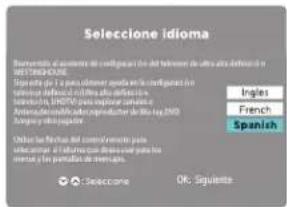 WESTINGHOUSE WD70UB4580 - Configuración inicial - 1