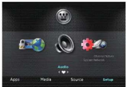 WESTINGHOUSE WD70UB4580 - Navigating the Setup Settings - 7