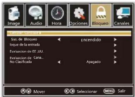 WESTINGHOUSE WD40FX1170 - Cambiar Contrasena - 1