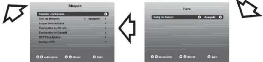 WESTINGHOUSE WD60MB2240 - Navegar por los ajustes de configuración - 2