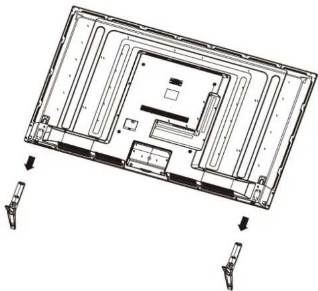 WESTINGHOUSE WD60MB2240 - Removing the Stand for Wall-Mounting - 1
