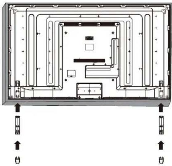 WESTINGHOUSE WD60MB2240 - Installing the Stand - 1