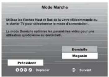 WESTINGHOUSE WD60MB2240 - Configuration initiale - 2