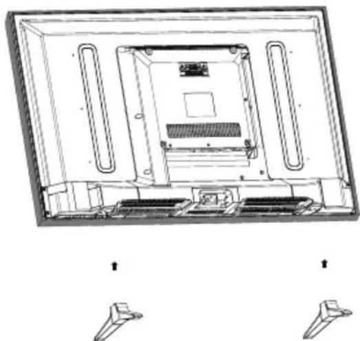 WESTINGHOUSE WD32FC2240 - Installation du socle - 1