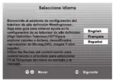 WESTINGHOUSE WD32FC2240 - Configuración inicial - 1