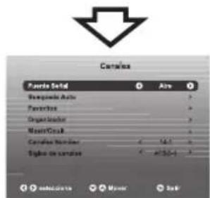 WESTINGHOUSE WD32FC2240 - Navegar por los ajustes de configuración - 7
