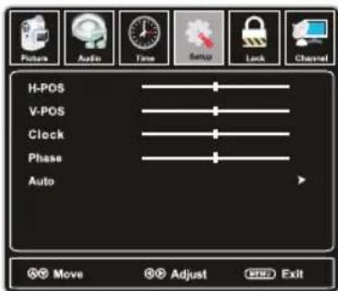 WESTINGHOUSE EW40T2XW - Configuration PC (en mode VGA uniquement) - 1