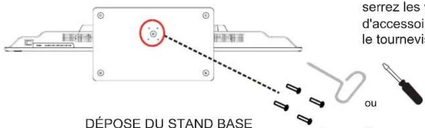 WESTINGHOUSE DWM40F1D1 - Comment installer le support! - 1