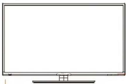 WESTINGHOUSE DWM48F1A1 - 6.CONNEXIONS FRONT / ARRIERE DU TELEVISEUR LED - 1