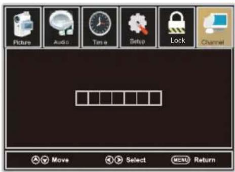 WESTINGHOUSE DWM48F1A1 - Channel Label - 1