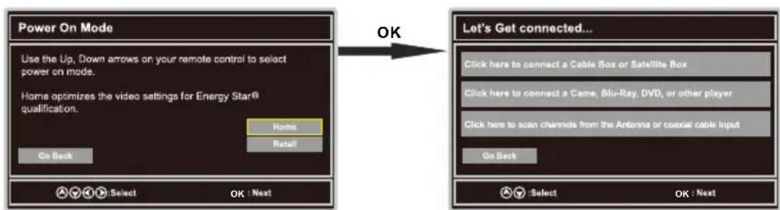 WESTINGHOUSE DWM40F1A1 - Power On Mode - 1