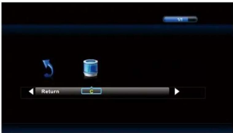 WESTINGHOUSE DWM40F1A1 - USB Menu - 3