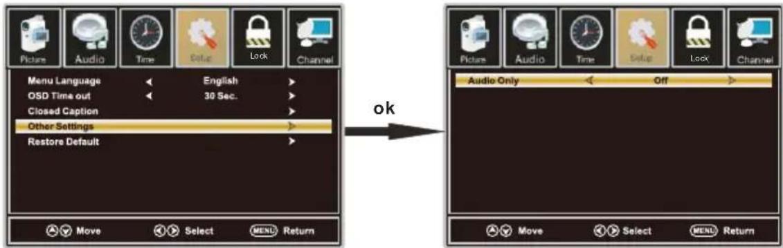 WESTINGHOUSE DWM40F1A1 - Other Settings - 1
