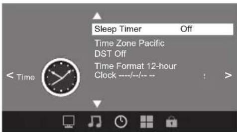 WESTINGHOUSE DW32H1G1 - TIMER MENU - 1