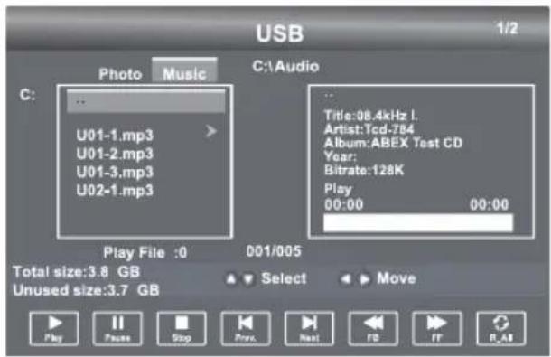 Seiki SE50FY - Écoute de musique - 1