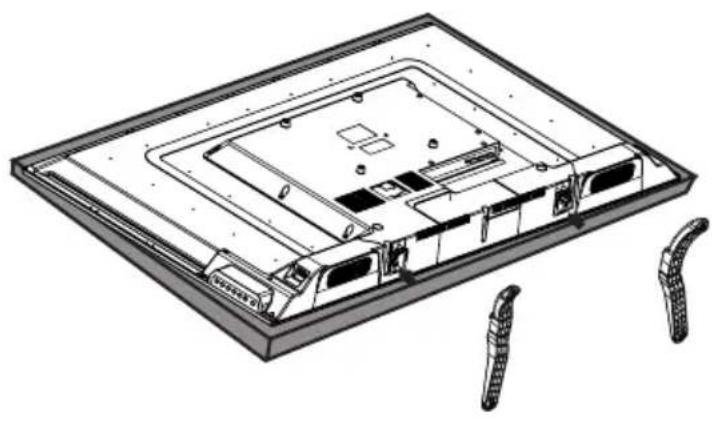Seiki SE50FY - Installing the Stand - 1