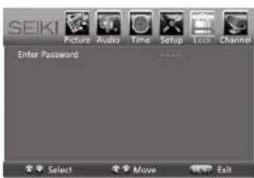 Seiki SE50FY - Navigación por la On-screen Display - 8