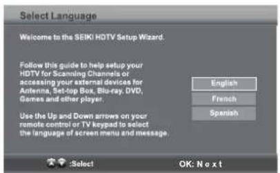 Seiki SE43FYP4 - Configuración inicial - 1