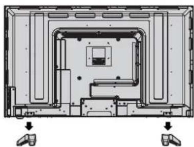 Seiki SE43FYP4 - Removing the Stand for Wall-Mounting - 1