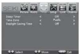 Seiki SE43FYP4 - Navigation à l'écran - 5