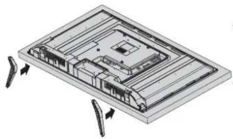 Seiki SE43FK - Installation du socle - 1