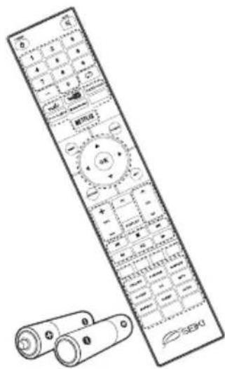 Seiki SE40FYP1T - Éléments compris - 2