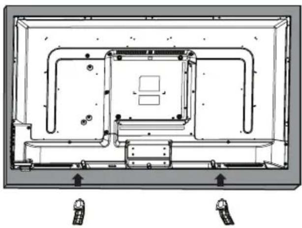 Seiki SE40FYP1T - Installing the Stand - 1