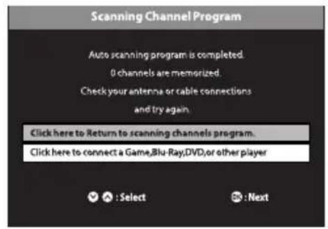 Seiki SE40FYP1T - Configuration initiale - 9