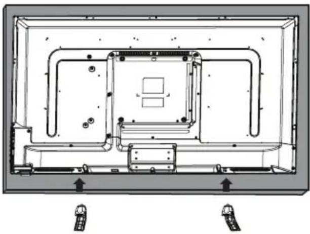 Seiki SE40FYP1T - Installation du socle - 1