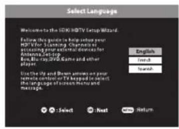 Seiki SE40FYP1T - Initial Setup - 1
