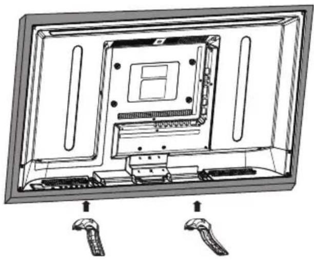 Seiki SE32HY - Installing the Base Stand - 1