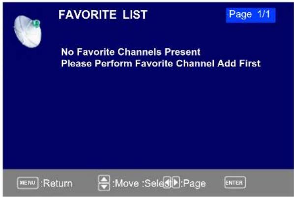 Seiki SE321FB - Favorite List - 1