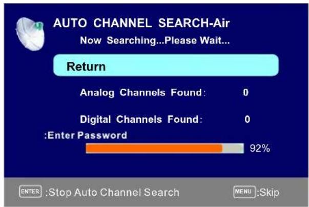 Seiki SE321FB - Búsqueda automática de canales - 1