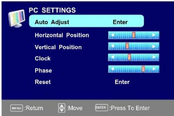 Seiki SE321FB - PC Setting - 1