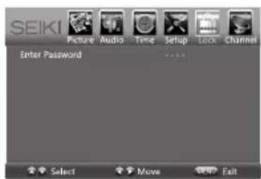 Seiki SE42UM - Navigation à l'écran - 9