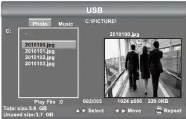 Seiki SE42UM - Visionnement de photos - 1