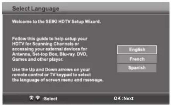 Seiki SE42UM - Initial Setup - 1