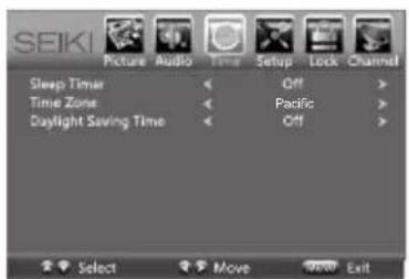 Seiki SE42UM - Navigación por la On-screen Display - 5