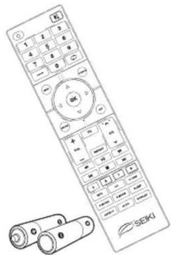 Seiki SE42UM - Que se incluye - 2