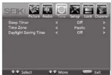 Seiki SE42UM - Navigation à l'écran - 5