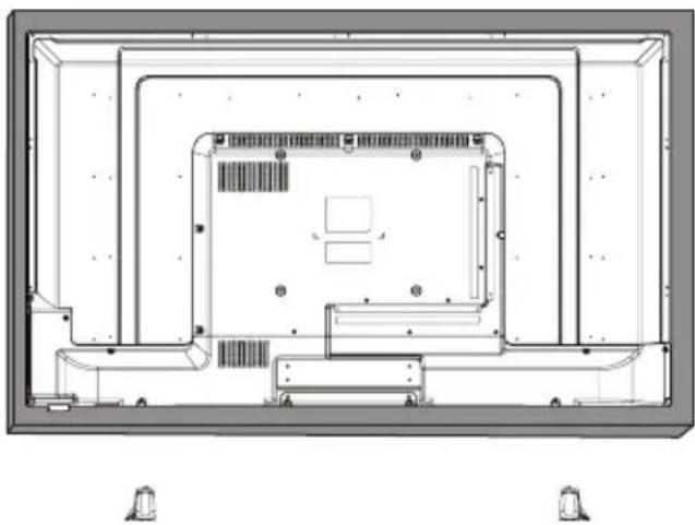 Seiki SE42UM - Installation du socle - 1