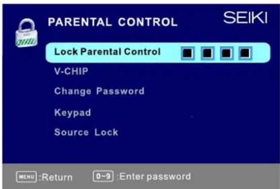 Seiki SE421TT - PARENTAL CONTROL - 1