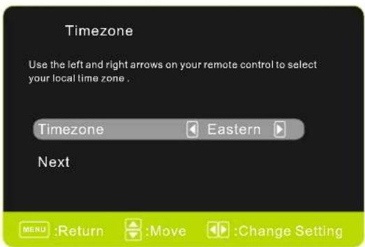 Seiki SE421TT - Select Time Zone - 1
