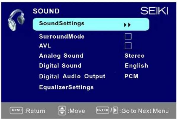 Seiki SE421TT - MENUSON - 1
