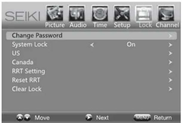 Seiki SE24FL - Paramètres de configurationtón MENÚ en la unidad principal o en el control remoto y luego presione ◀/▶ os botones para seleccionar el menú de IMAGEN.   
Presione ▲/os botones para seleccionar las siguientes opciones de imagen y luego presione ◀/▶ los botones para ajustar cada configuración de la opción. - 2